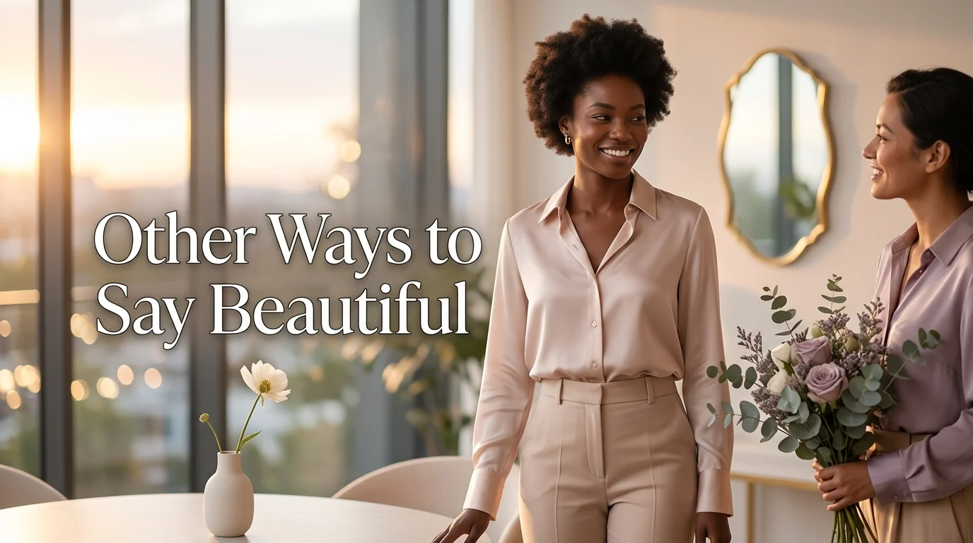 other ways to say beautiful