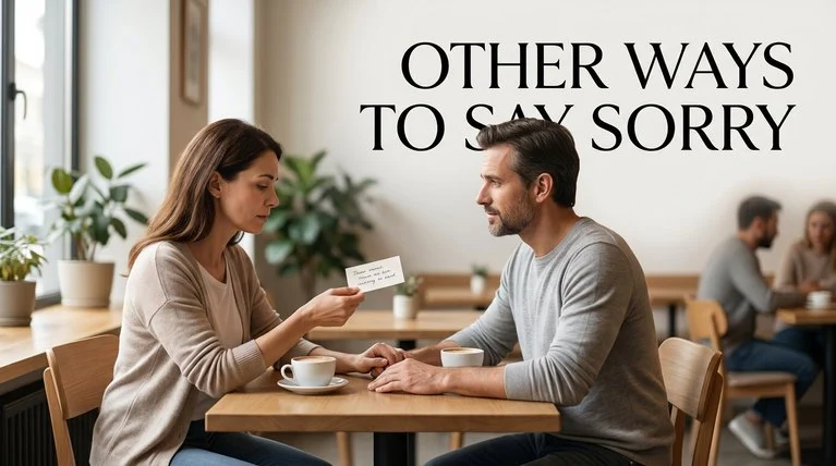 other ways to say sorry