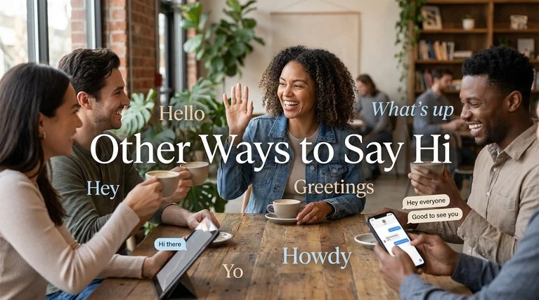other ways to say hi